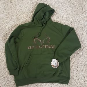 NWT Realtree Mens Fleece Hoodie M